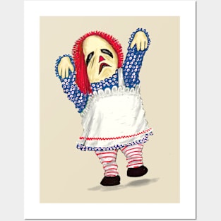 Raggedy Ann Vampire Posters and Art